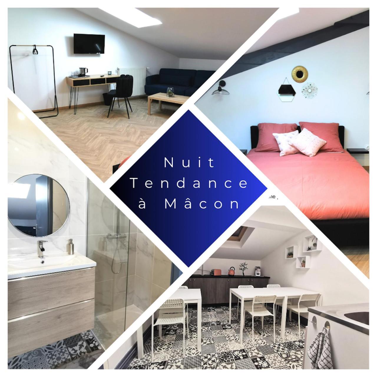Logement - Nuit Tendance Centre Ville De Macon H Exterior foto